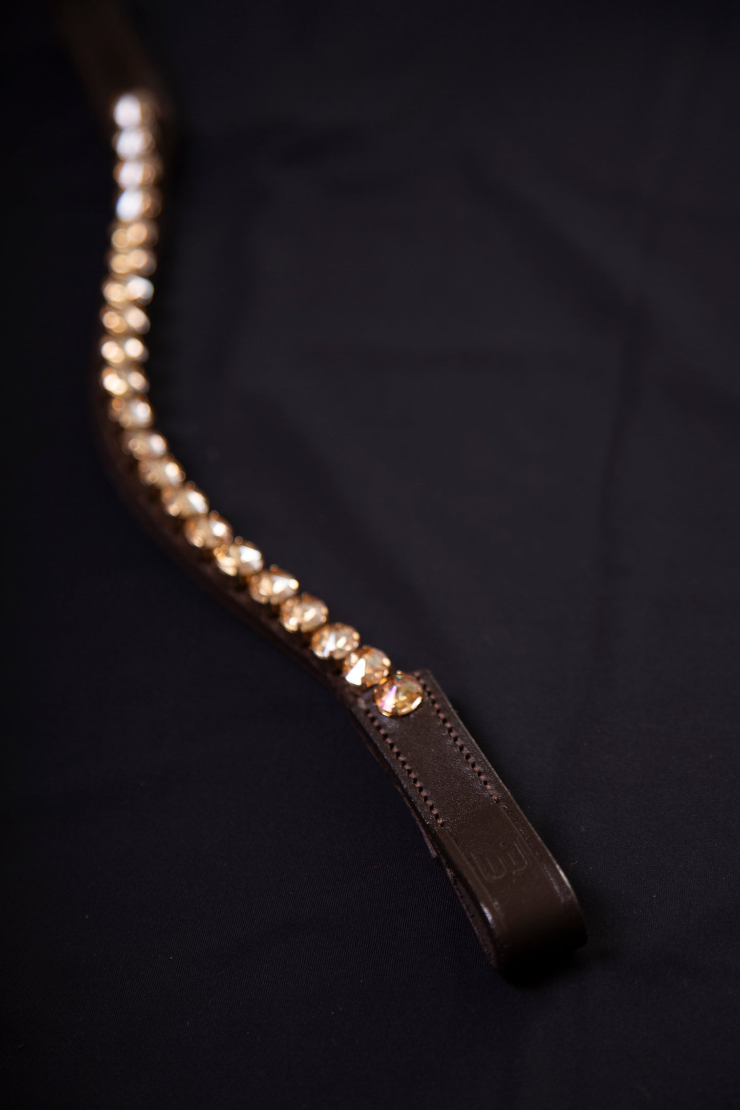 Gold Crystal Brow Band