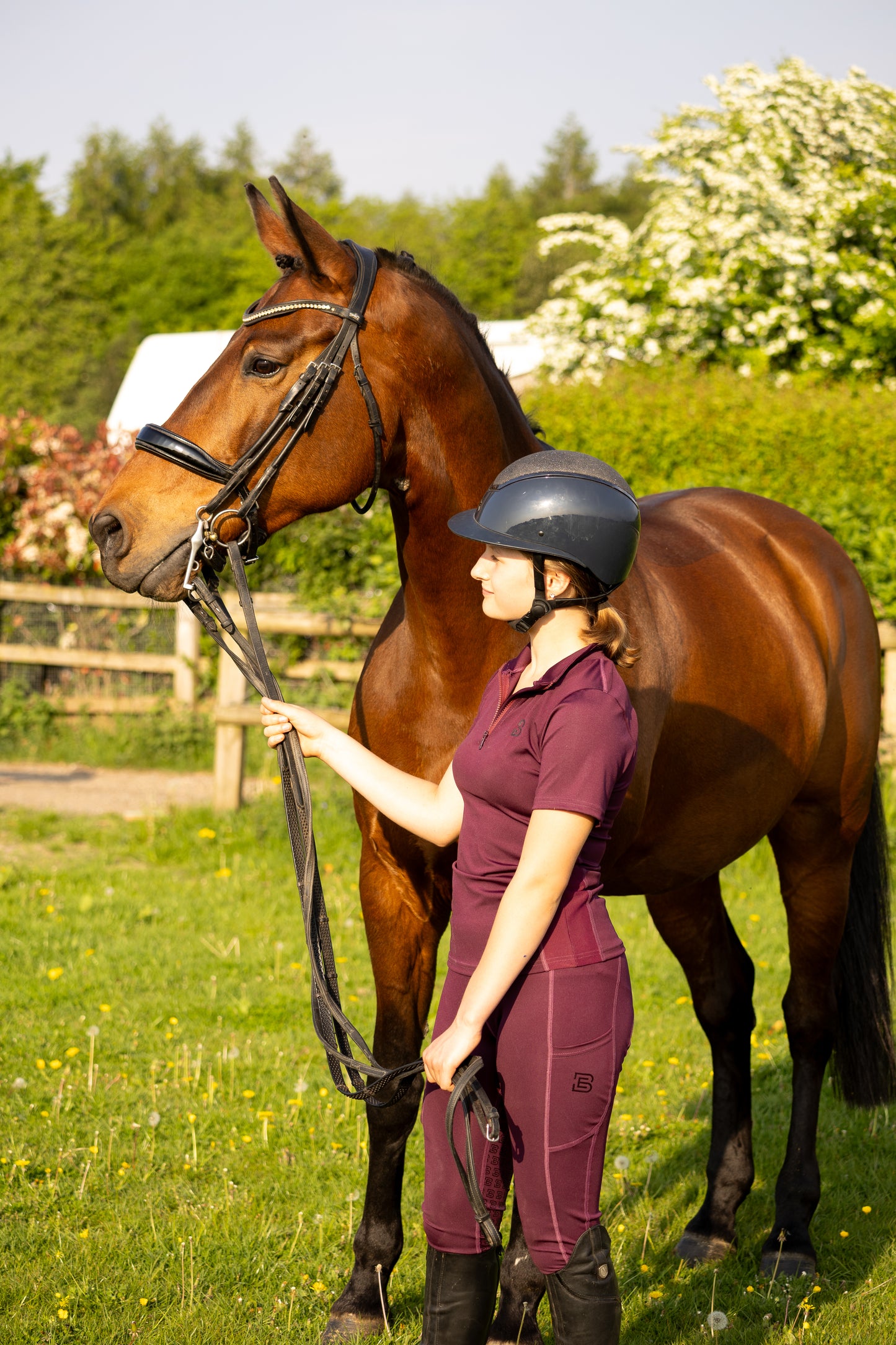 Junior Mulberry Mesh Base Layer