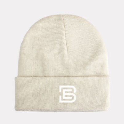 Cream Logo Beanie