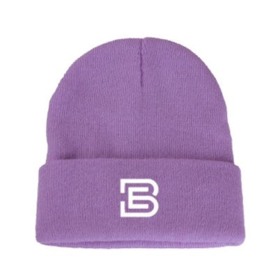 Lilac Logo Beanie