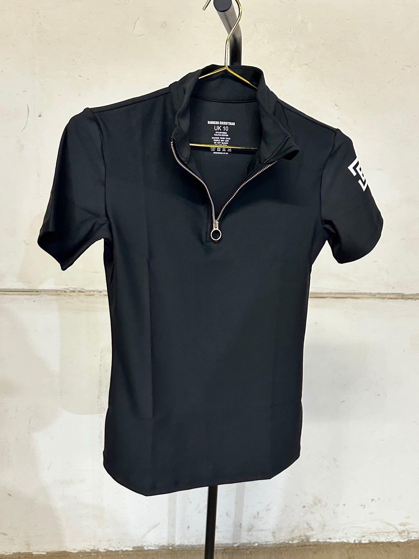 Black Short Sleeve Base Layer