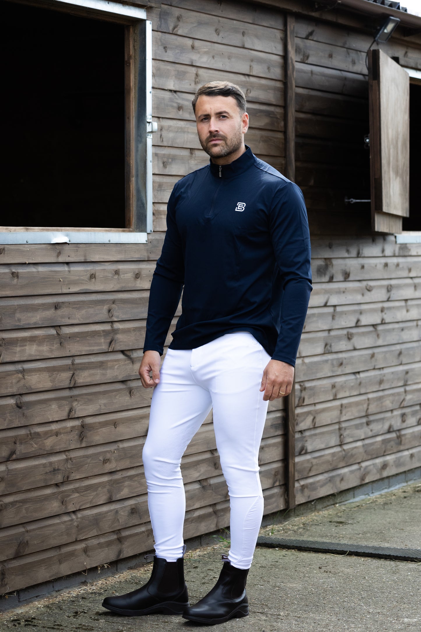 Navy Performance Long Sleeve