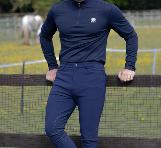 Navy Performance Long Sleeve