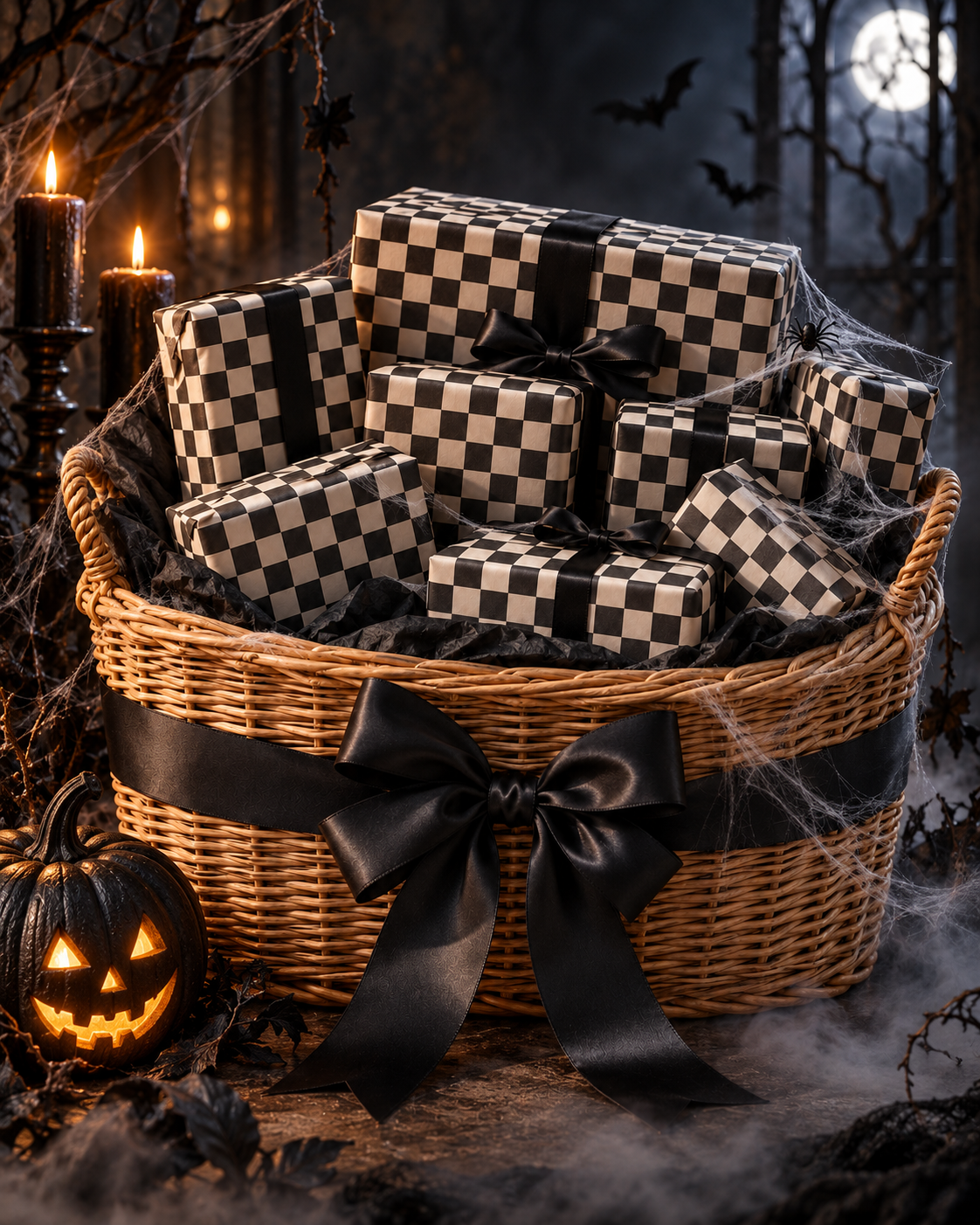 Halloween Barkers Boo Basket