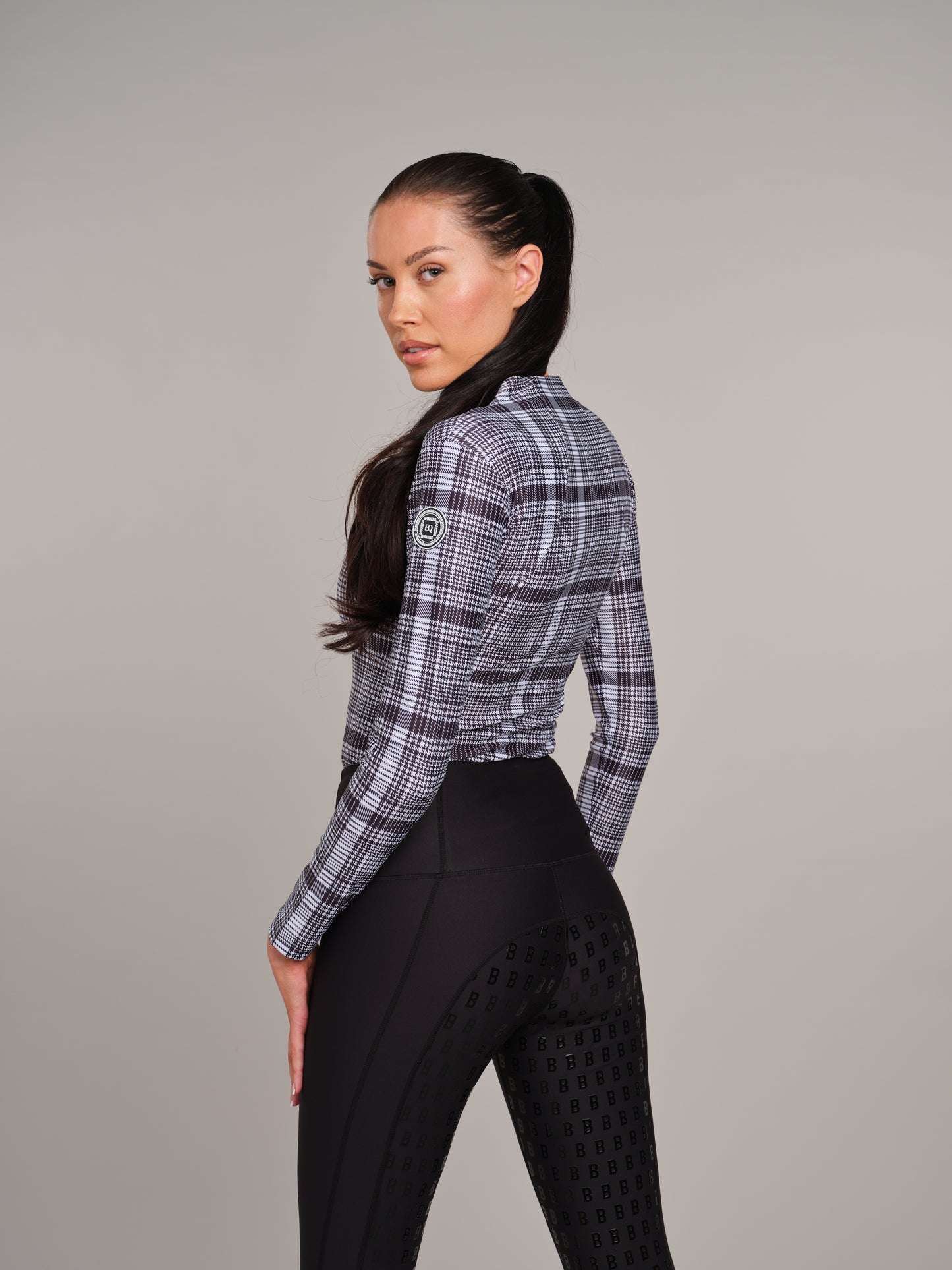 Plaid Check Technical Base Layer