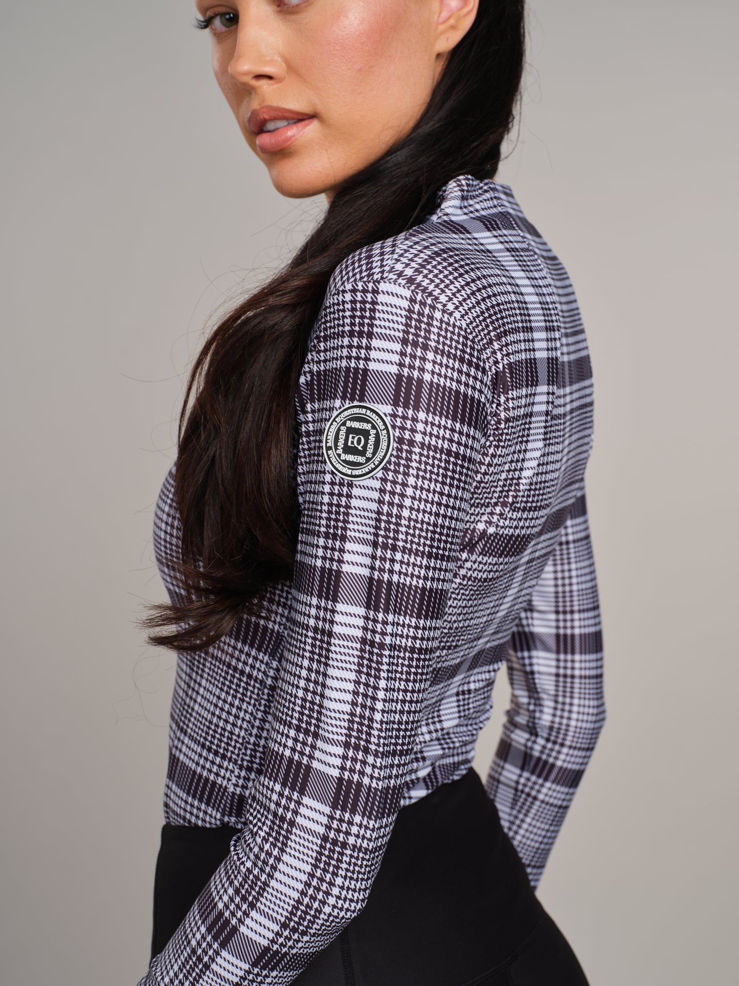 Plaid Check Technical Base Layer