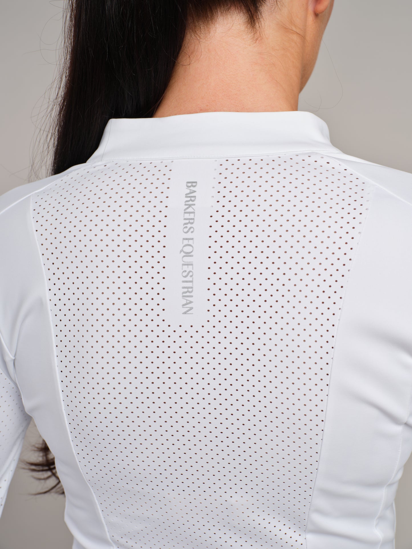 Luxury White Climacool Show Shirt